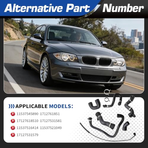 Coolant Hose Kit for E90 128i 325i 328i 2006-2013 N51 Engine