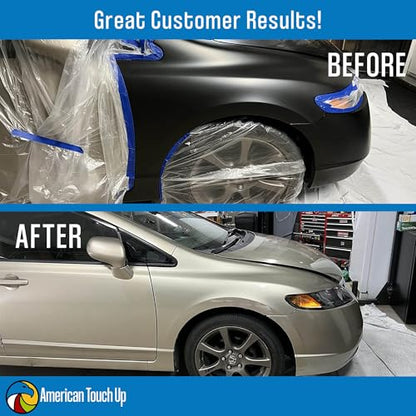 American Touch Up Paint Compatible with Chevy | 16/9753/WA9753 Bright White | Spray Paint (Basecoat) - color: 16/9753/WA9753 Bright White, size: Basecoat