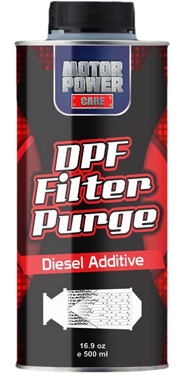 MotorPower Care Diesel System Cleaner and DPF Purge Filter Kit, Diesel Cleaner, DPF Cleaner, Diesel injectors Cleaner, 16.9 oz and 8.45 fl oz