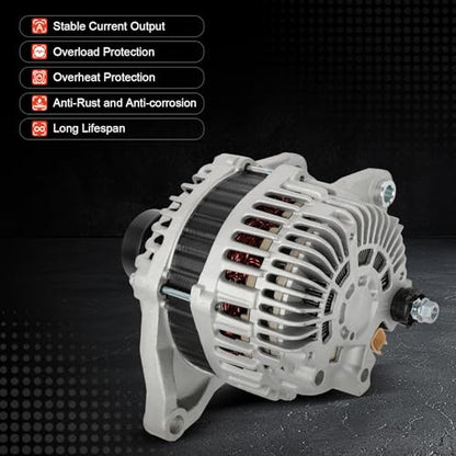 11231 New Alternator Compatible with Jeep for Dodge 115Amp CW - size: 11231
