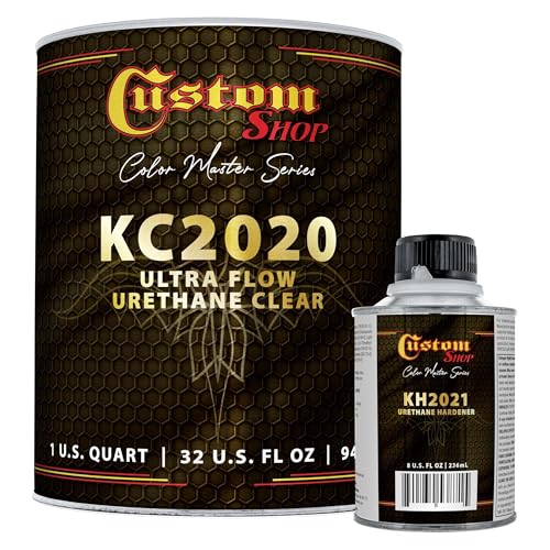 Custom Shop Ultra Flow Urethane Clearcoat with KH2021 Hardener, Quart Kit - size: Quart Kit