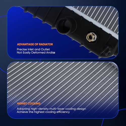 ECCPP 1826 Radiator for 1996-2005 Chevrolet Blazer Chevy Blazer 4.3L