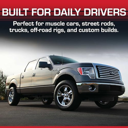 Flowmaster 40 Series Chambered Muffler – 2.50" Center In / 2.50" Offset Out - color: Dual In / Center Out