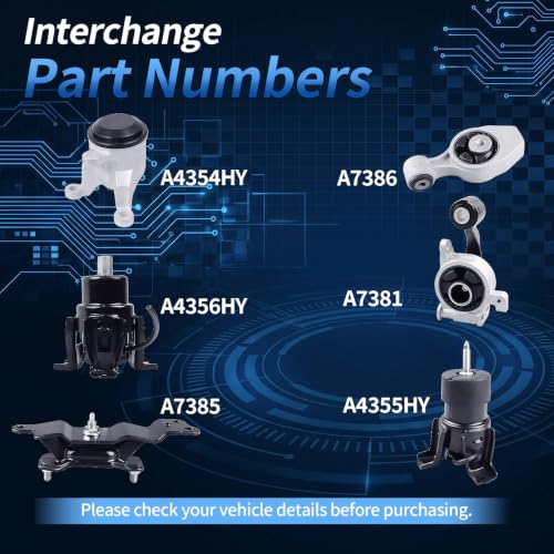 Engine Motor Mount Compatible with 2013-2018 Altima 3.5L AUTO CVT Trans - size: 2013-2018 Altima 3.5L