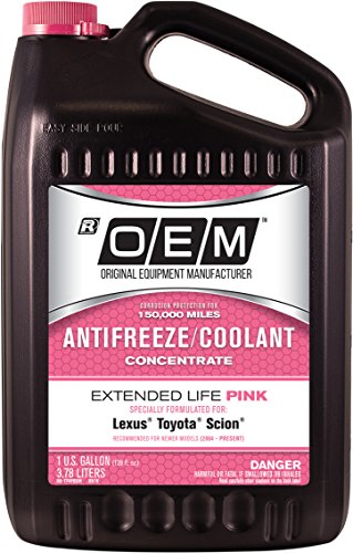 Recochem OEM 86-174POEM Pink Premium Antifreeze Concentrate Extended Life PINK, 1 gallon, 1 Pack , BROWN - color: Pink, style: Concentrate