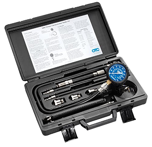 OTC 5605 Deluxe Compression Tester Kit for Gasoline Engines
