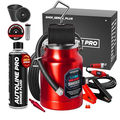 AutoLine Pro Shop Series Plus Smoke Machine - EVAP Leak Tester +Air Pump - style: Shop Series Plus & Acc