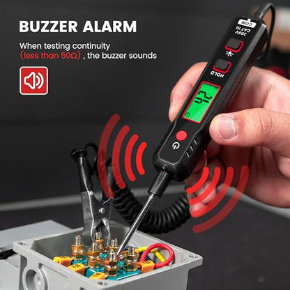 KAIWEETS Fuse Tester, Smart Automotive Test Light for Cars, 0.8-100V DC