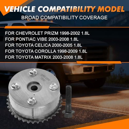 13050-0D010 Engine Variable Valve Timing Intake Camshaft Sprocket Phaser - color: 13050-22012