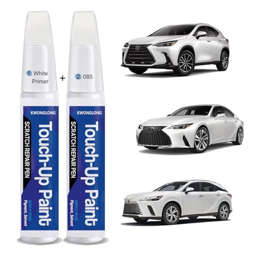 085 Eminent White Touch Up Paint for Lexus ES RX NX Series - color: 085 (Eminent White)