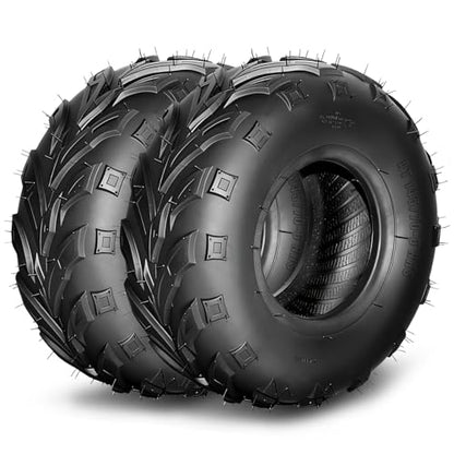 ATV Go-Karts Tires 145/70-6,4 PR Mini Bike Tires,Tubeless,Pair of 2 - size: 145/70-6