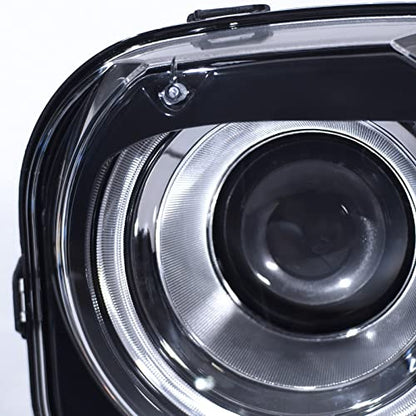 Halogen Headlight Compatible with Dodge Challenger 2015-2021 RH - color: Right Passenger Side