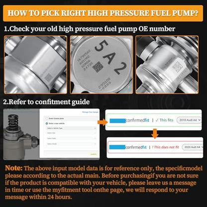 High Pressure Fuel Pump Fit for Buick Encore Chevy Cruze 2016-2020 12649461