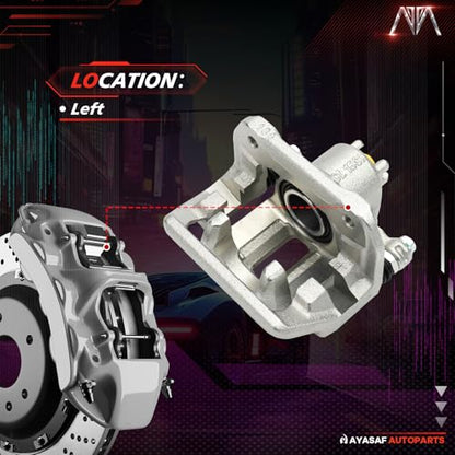 19B1449 Rear Left Driver Side Disc Brake Caliper Assembly - size: Rear Left