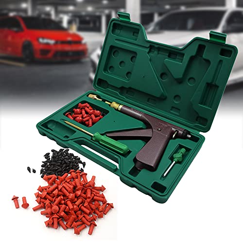 uxcell 170pcs Mushroom Shaped Tire Repair Insert Plugs Car Wheel Vacuum Tyre Repair Tool Kit