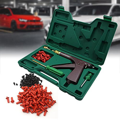 uxcell 170pcs Mushroom Shaped Tire Repair Insert Plugs Car Wheel Vacuum Tyre Repair Tool Kit