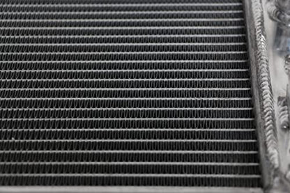 3 Row Radiator Fits 1997-2004 Chevrolet Corvette Base Coupe 2-Door 5.7L 350Cu. V8 C5 Z06 Polished Aluminum 24.75"×18"