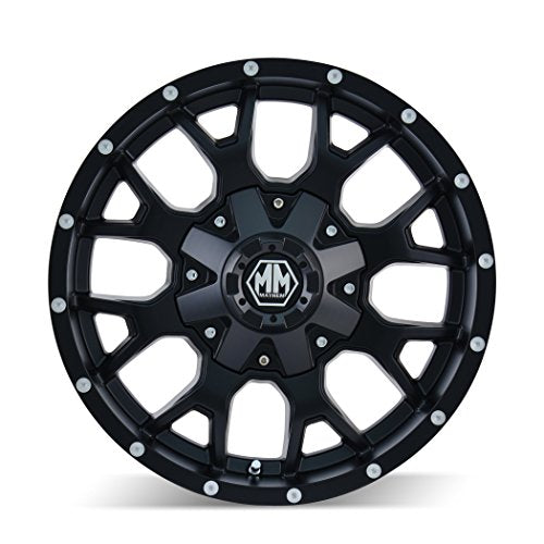 Mayhem Warrior 8015 Wheel with Matte Black Finish (17x9"/10x114.3mm)