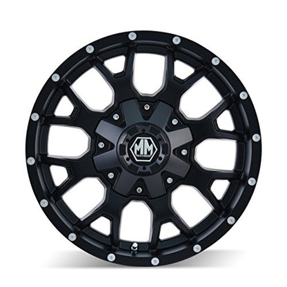 Mayhem Warrior 8015 Wheel with Matte Black Finish (17x9"/10x114.3mm)