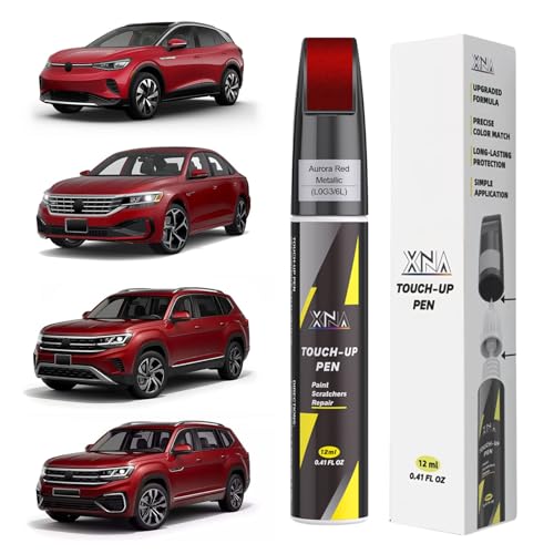 XNA Aurora Red Metallic(L0G3/6L) for Volkswagen Touch Up Paint - color: Aurora Red Metallic(L0G3/6L) for 2021-2025 Atlas/2020-2025 Atlas Cross Sport/2023-2025 ID.4/2020-2022 Passat