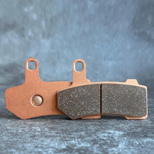 Sintered Brake Pads Compatible with Harley Davidson Touring/V-Rod(2 Sets) - size: Front (2 Sets)