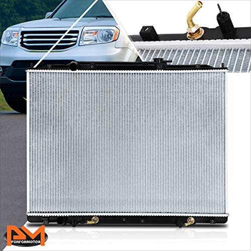 DPI-13065 OE Factory Style Aluminum Core Radiator Compatible with 09-15 Honda Pilot/Ridgeline AT - color: 09-15 Honda Pilot/Ridgeline AT