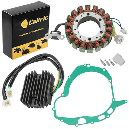 Caltric Stator Regulator Rectifier & Gasket Compatible with Suzuki Tl1000S Tl1000R 1997-2003
