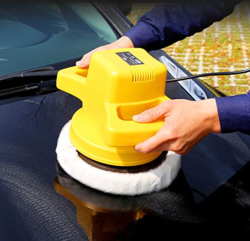 GOOACC Car Polisher Bonnet, (9 to 10 Inches) Waxers Bonnet Set,Max Waxer Bonnet Polishing Pad for Most Car Clean Waxer Polishers, Pack of 5Pcs