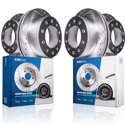Detroit Axle - Brake Rotors for 2013-2024 Ram 4500 5500 - size: 4R54799/kit