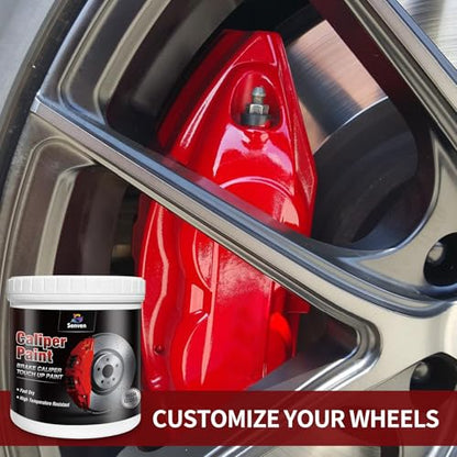 Red Caliper Paint High Temperature Brake Caliper Paint 12 fl. Oz. Touch Up Paints Red Gloss High Temperature Heat Resistant - color: Red 2
