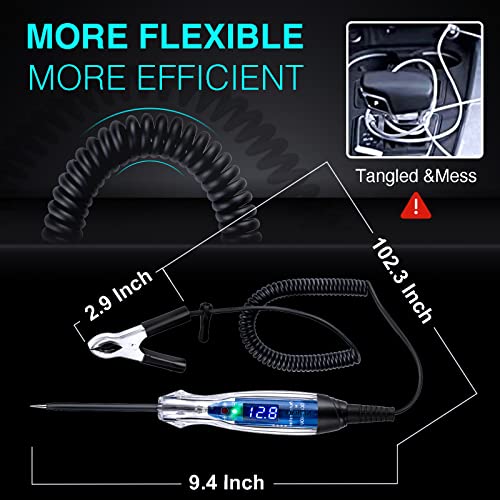 AWBLIN Automotive Test Light 3-60V DC Digital LED Circuit Tester