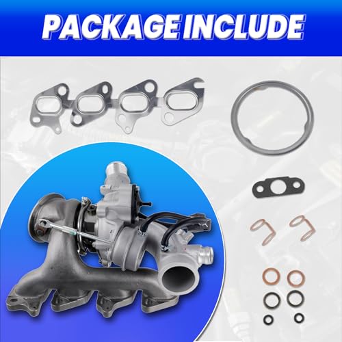 55565353 Complete Turbo Turbocharger with Gasket Kit for Chevrolet Cruze 2012-2016, Orlando 2012-2023, Trax 2012-2023, Vauxhall Adam M13 2014-2019, Opel Insignia A G09 2011-2017 & More 1.4L