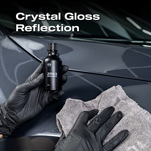 Nasiol ZR53 Nano Ceramic Coating for Cars – Complete Kit for Professional Paint Protection with Expert Guide