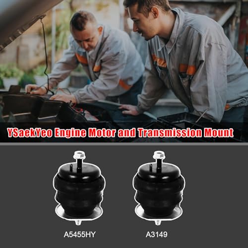 2 Pcs Engine Motor Mount set Compatible with Cadillac CTS 2003-2014 - size: A5455HY