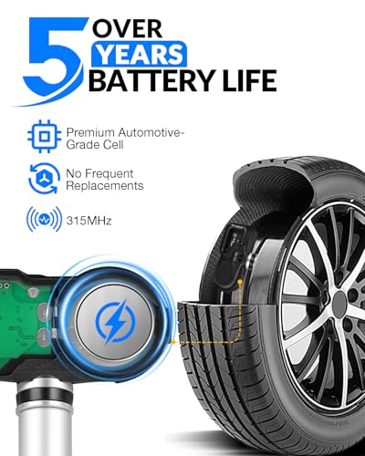 315MHz Pre-Programed TPMS Sensor for:-Lexus IS250 2006-2015 IS350 - size: 4260706011(4)-2