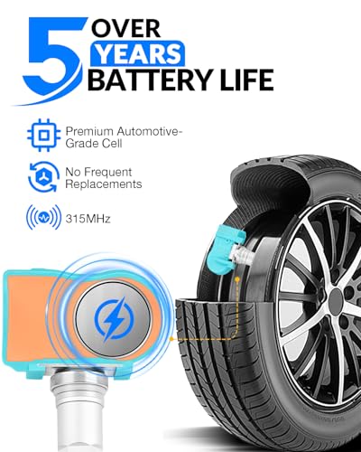 Pre-Programed Tire Pressure Sensor for:-Jeep Wrangler 2007-2012
