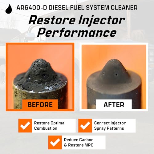 Archoil AR6400-D Diesel Fuel System Cleaner (12 oz) Four Pack - Rapid Injector Cleaner, Turbo & DPF Deposit Control - size: 12 Fl Oz (Pack of 4)