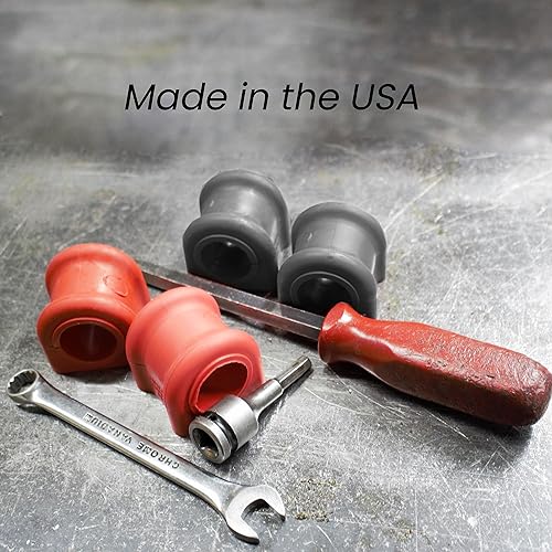 Suspension Dudes 6PC Front Sway Bar Stabilizer Link Kit + CODE RED EXTREME Bracket/Bushing Kit FITS Escalade, Silverado,Tahoe, Savana, Sierra, Yukon, Humer, 1990-2020 K80631 K700539 K6439 928-565 - size: CODE RED Front Link & Bracket/Bushing Kit