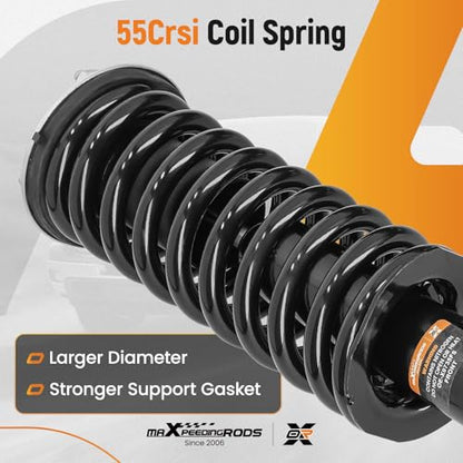 maXpeedingrods 2Pc Front Struts for 2005-2019 Nissan Frontier 4WD RWD - size: 2Pcs-Front Struts