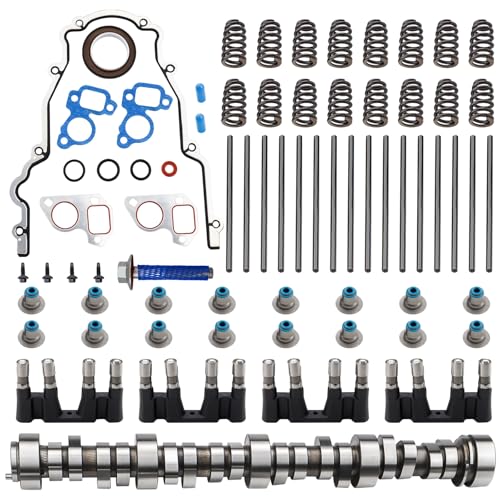 Sloppy Mechanics Stage 2 Camshaft Lifters Install Kit for GM CHEVY 1997-2007 SS2 LS1 4.8 5.3 5.7 6.0 6.2 LS Cam LQ4 LM7 Repalce E1840P HL2148S PR-15740S