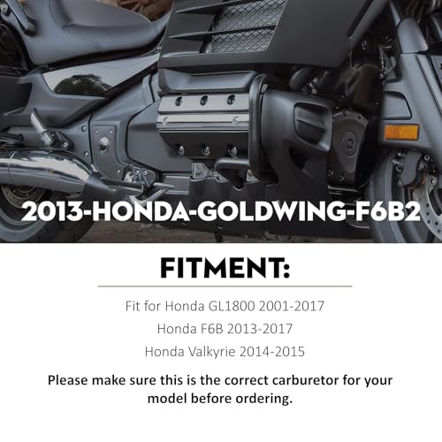 SLMOTO Lighting Engine Valve Covers Trim Fit For Honda Goldwing GL1800 F6B