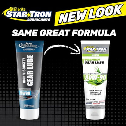 STAR BRITE Star Tron High Viscosity 80W90 Lower Unit Gear Lube - size: 10 Oz Tube, style: 80W-90W Mineral