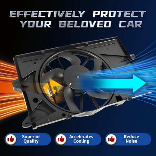 621045 Cooling Fan Compatible with Taurus Sable 2008-2012