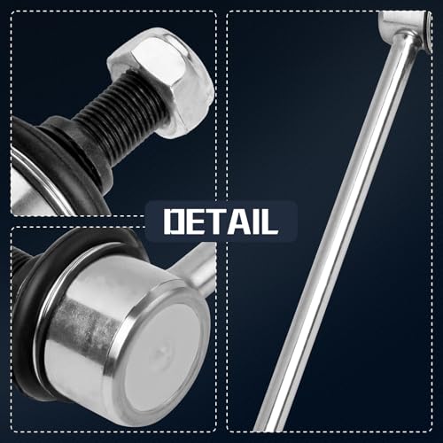 K90344 Stabilizer Sway Bar Links 2PCS for Lexus ES300 ES330 RX330 RX350 RX350L RX400h RX450h RX450hL,Toyota Highlander/Venza/Avalon/Solara/Camry - size: K90344