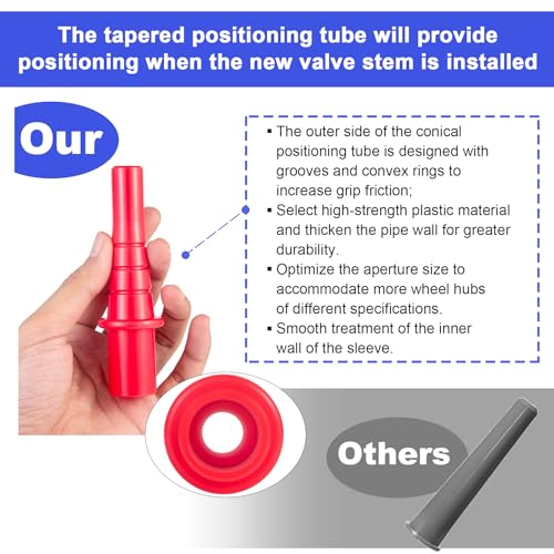Quick Change Tire Valve Tool Kit,Tire Valve Stem Core Quickly Replacement Tool Kit,Perfect Tool for Replacing Leaky Valves in Cars,ATVs,Trucks,Motorcycles, etc.with TR413/414 Valve,4-Way Valve Tool - size: Set C