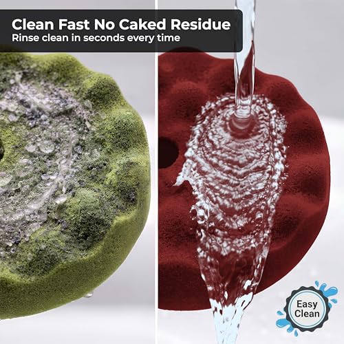 TCP Global Professional 3 Pad Buffing and Polishing Kit with 8" Waffle Foam