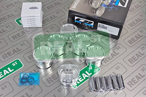 CP Pistons SC7464 Piston and Ring Set for Toyota, Pack of 6