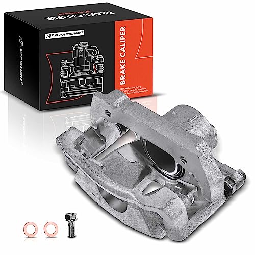 A-Premium Front Left Driver Disc Brake Caliper with Bracket - style: Front Driver
