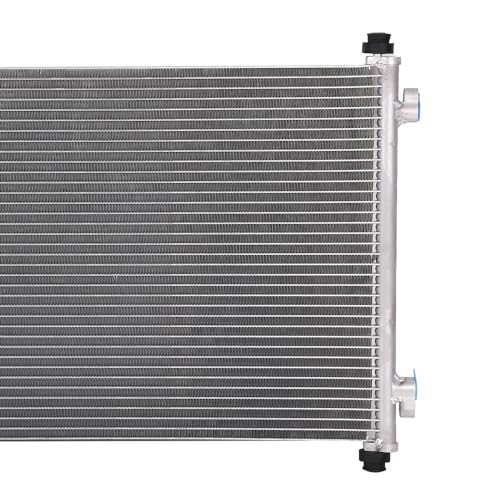 13031 Radiator with 3599 Condenser Fit for Honda CR-V 2.4L 2007-2009 Aluminum Radiator