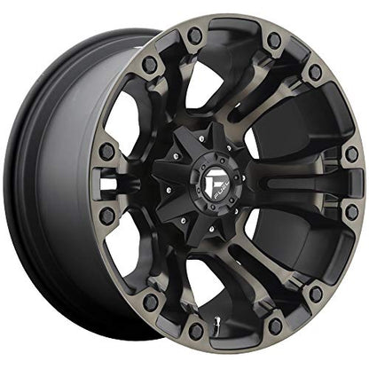 FUEL OFF-ROAD D569 VAPOR 17X9, 5X4.5/5.0, 4.53, -12mm MATTE BLACK DOUBLE DARK TINT - D56917902645A - color: MATTE BLACK DOUBLE DARK TINT, size: 17X9, 5X4.5/5.0, 4.53, -12mm